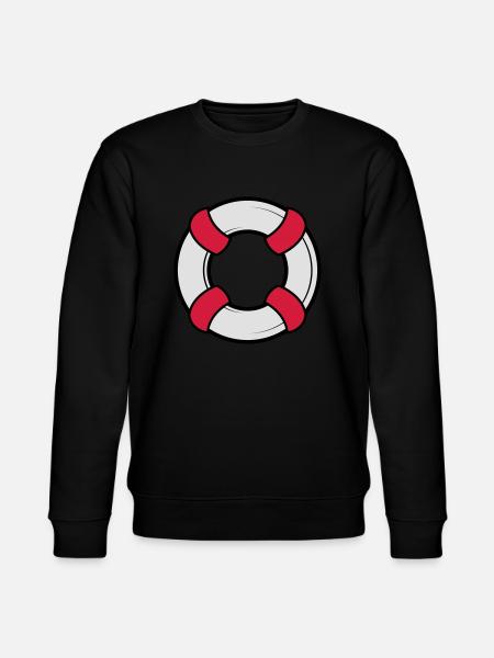 Rettungsring - Stanley/Stella Unisex Bio-Sweatshirt CHANGER - Schwarz