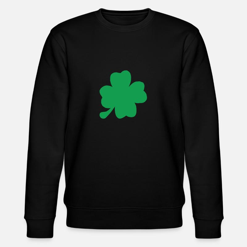 Kleeblatt - Stanley/Stella Unisex Bio-Sweatshirt CHANGER  - Schwarz