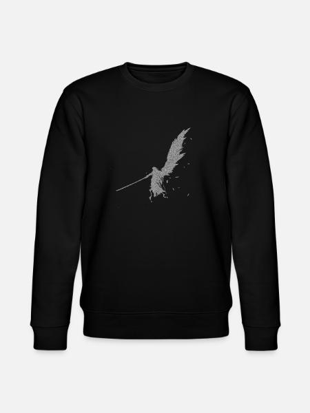 Longsword angel cloud - Stanley/Stella CHANGER Unisex Organic Sweatshirt - black