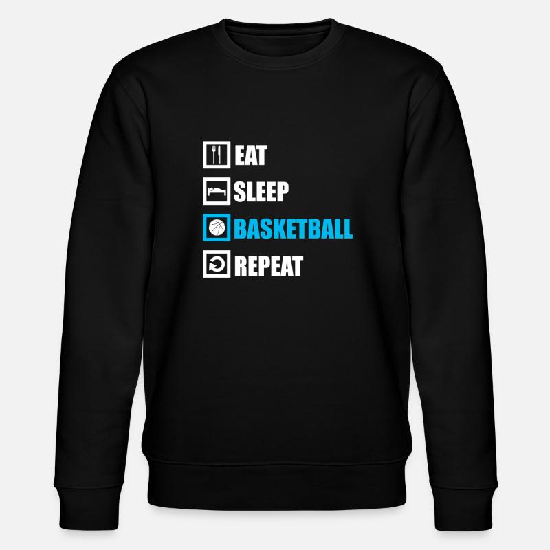 Basket-ball - Sweat bio CHANGER Stanley/Stella Unisexe - noir