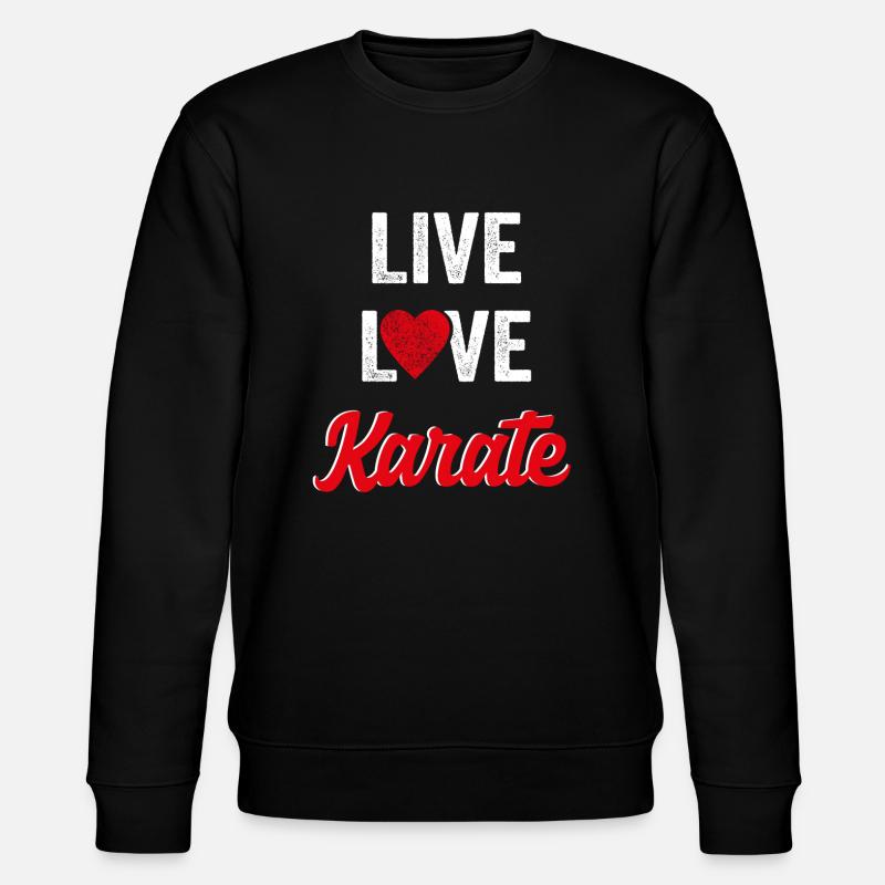 karate - Stanley/Stella CHANGER Unisex Organic Sweatshirt - black