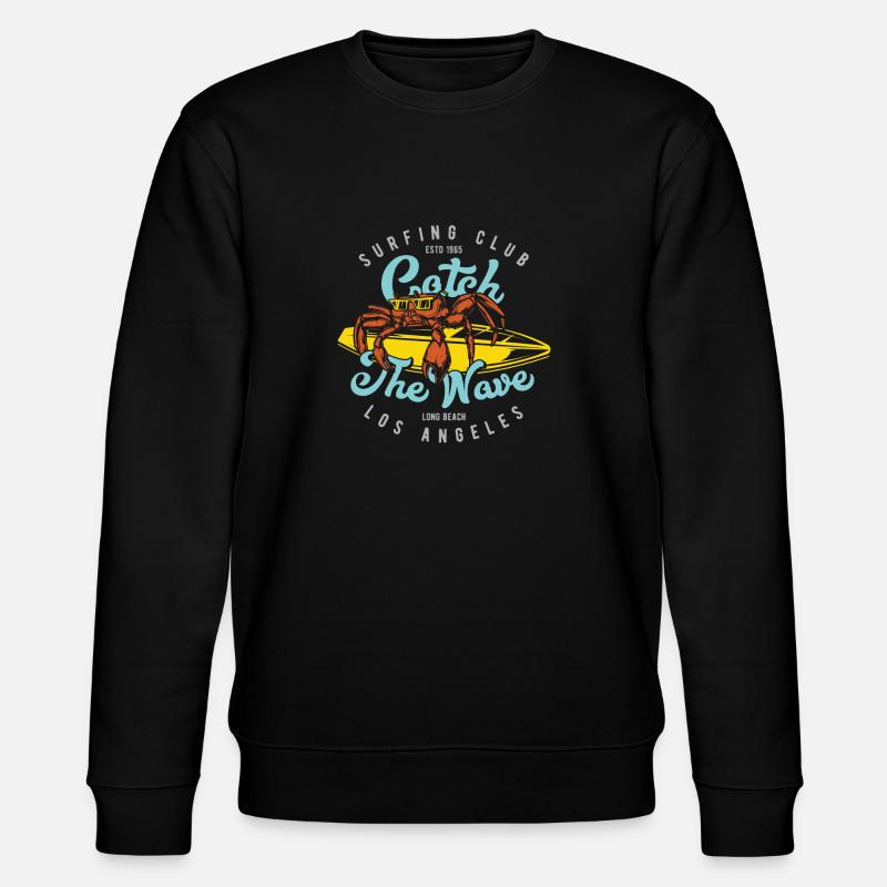 ATTRAPE LA VAGUE - Sweat bio CHANGER Stanley/Stella Unisexe - noir