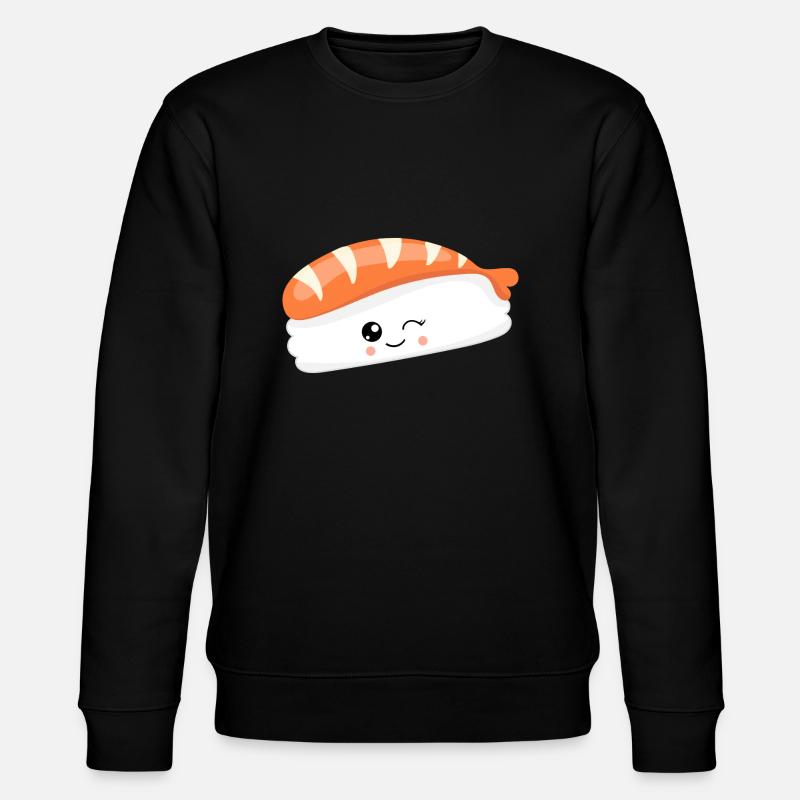 SUSHI - Stanley/Stella Unisex Bio-Sweatshirt CHANGER  - Schwarz
