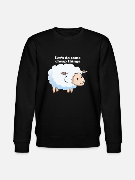 Sheep knows - Stanley/Stella CHANGER Unisex Organic Sweatshirt - black