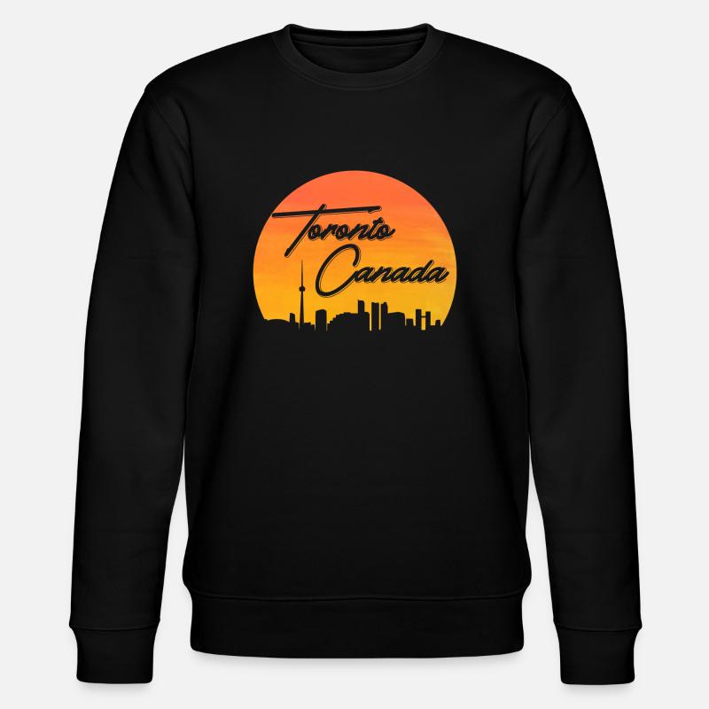 Toronto Canada - Sweat bio CHANGER Stanley/Stella Unisexe - noir