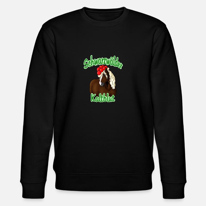 Schwarzwälder Kaltblut - Stanley/Stella Unisex Bio-Sweatshirt CHANGER - Schwarz