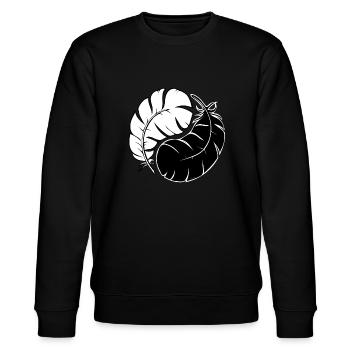 Two Feathers - Stanley/Stella Unisex Bio-Sweatshirt CHANGER  - Schwarz - Vorne - Nik (191cm) & Marisol (170cm)