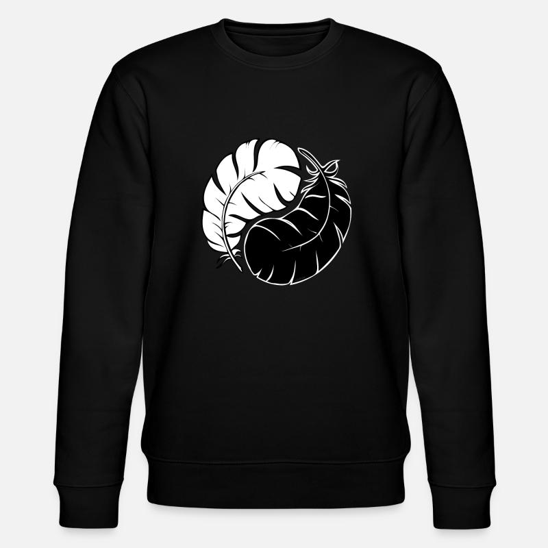 Two Feathers - Stanley/Stella Unisex Bio-Sweatshirt CHANGER  - Schwarz