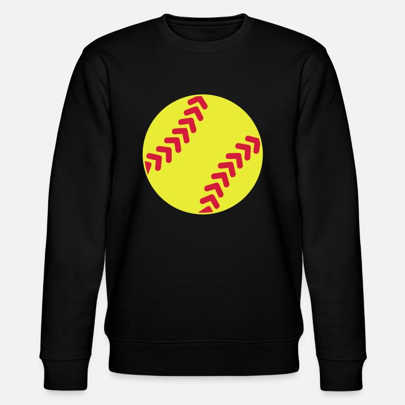 Softball - Stanley/Stella Unisex Bio-Sweatshirt CHANGER  - Schwarz