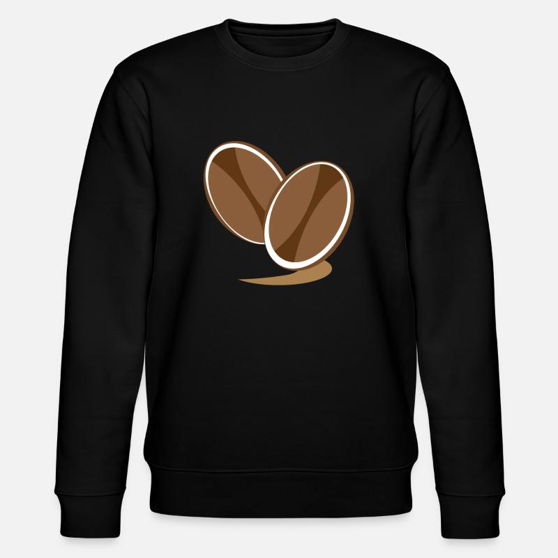 grains de café - Sweat bio CHANGER Stanley/Stella Unisexe - noir