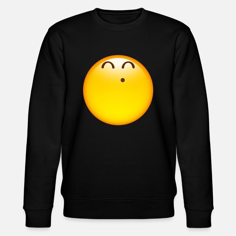 Smiley Glossy Happy Whistle - Sweat bio CHANGER Stanley/Stella Unisexe - noir