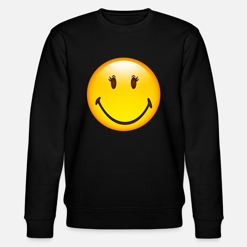 Smiley Glossy Happy Eyelashes - Sweat bio CHANGER Stanley/Stella Unisexe - noir