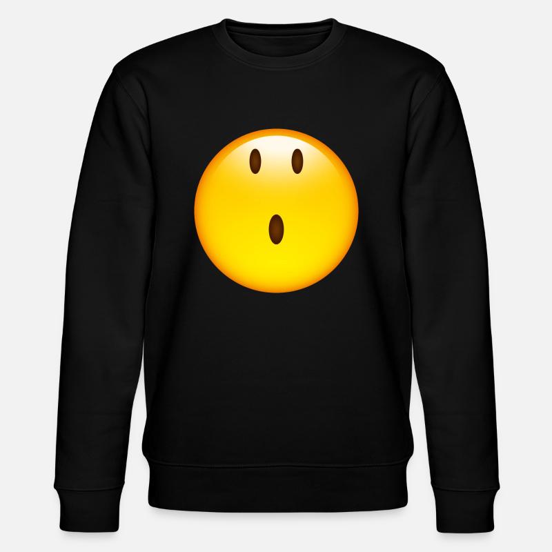 Smiley Glossy Speechless - Sweat bio CHANGER Stanley/Stella Unisexe - noir