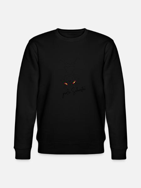 Grosse Schwester - Stanley/Stella Unisex Bio-Sweatshirt CHANGER - Schwarz