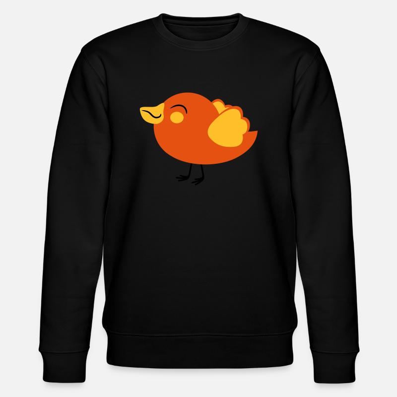 small nice voegelchen spatz - Stanley/Stella CHANGER Unisex Organic Sweatshirt - black