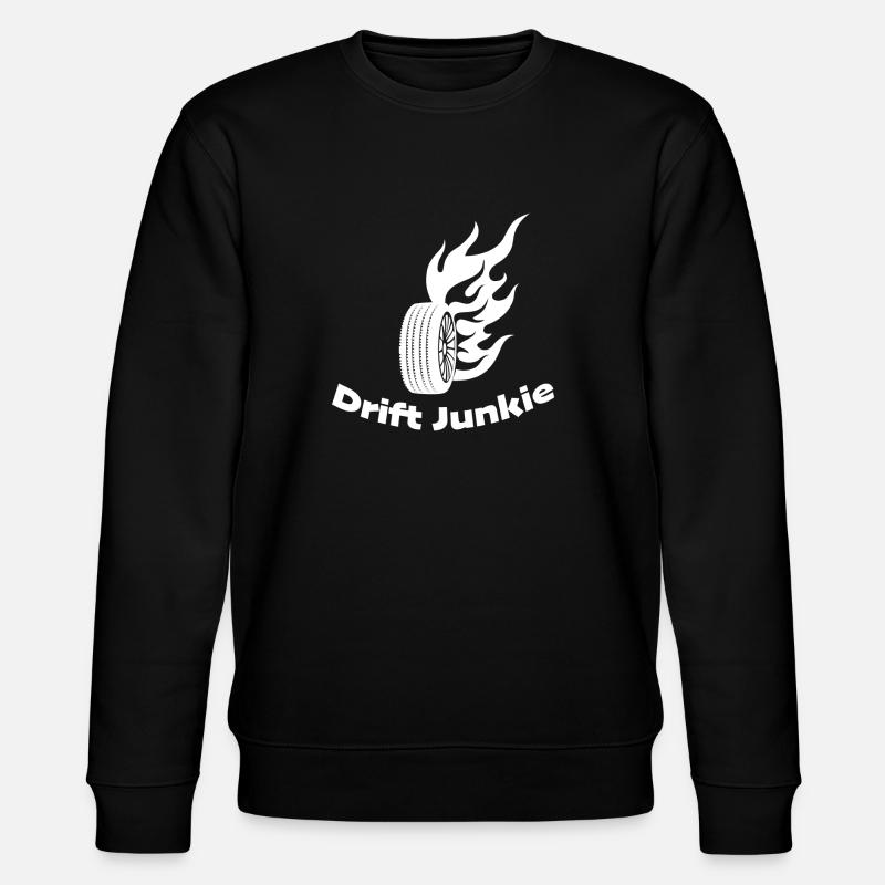 Drift say drift - Stanley/Stella CHANGER Unisex Organic Sweatshirt - black