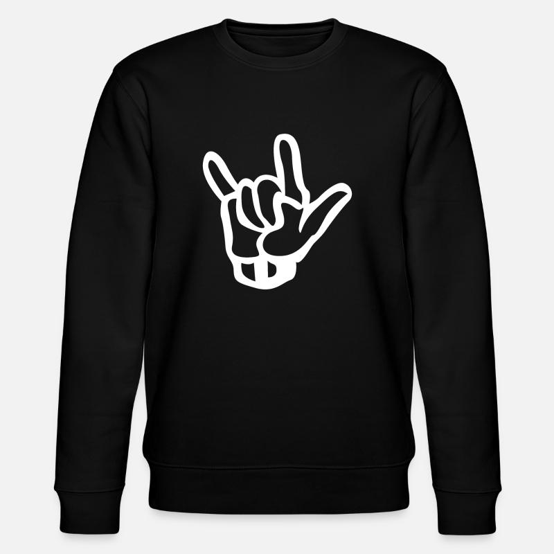 Metall - Stanley/Stella Unisex Bio-Sweatshirt CHANGER  - Schwarz