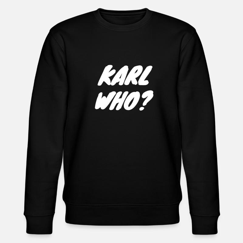 Karl wer? - Stanley/Stella Unisex Bio-Sweatshirt CHANGER - Schwarz