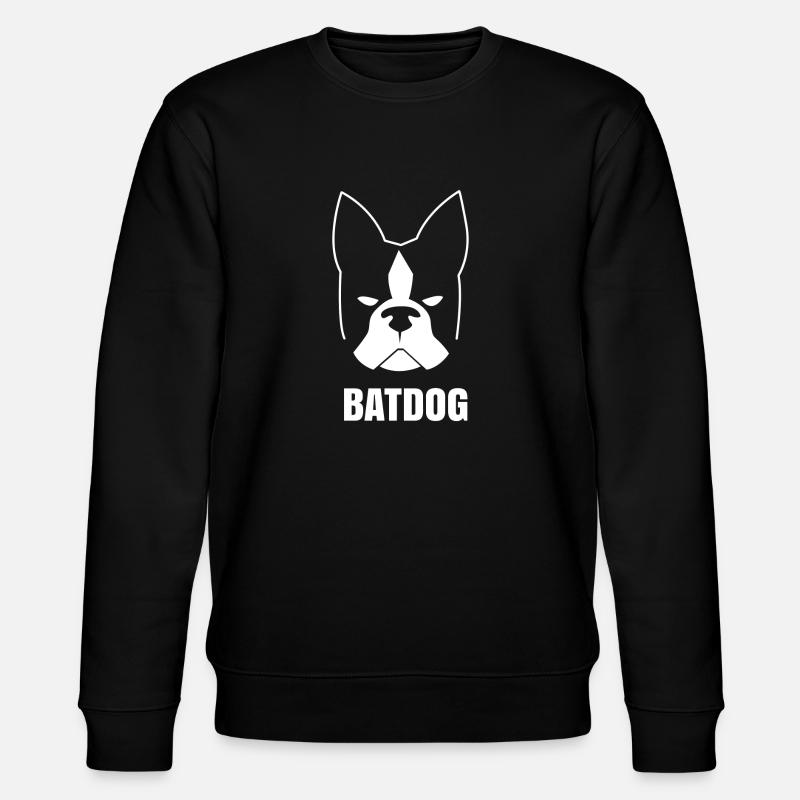 Chien chauve-souris - Sweat bio CHANGER Stanley/Stella Unisexe - noir