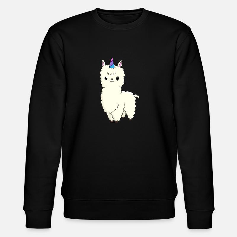 Llamacorn mignon - Sweat bio CHANGER Stanley/Stella Unisexe - noir
