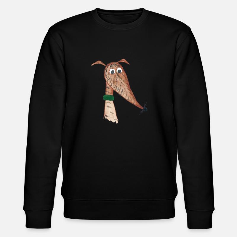 Bringéon rouge Greyhound - Sweat bio CHANGER Stanley/Stella Unisexe - noir