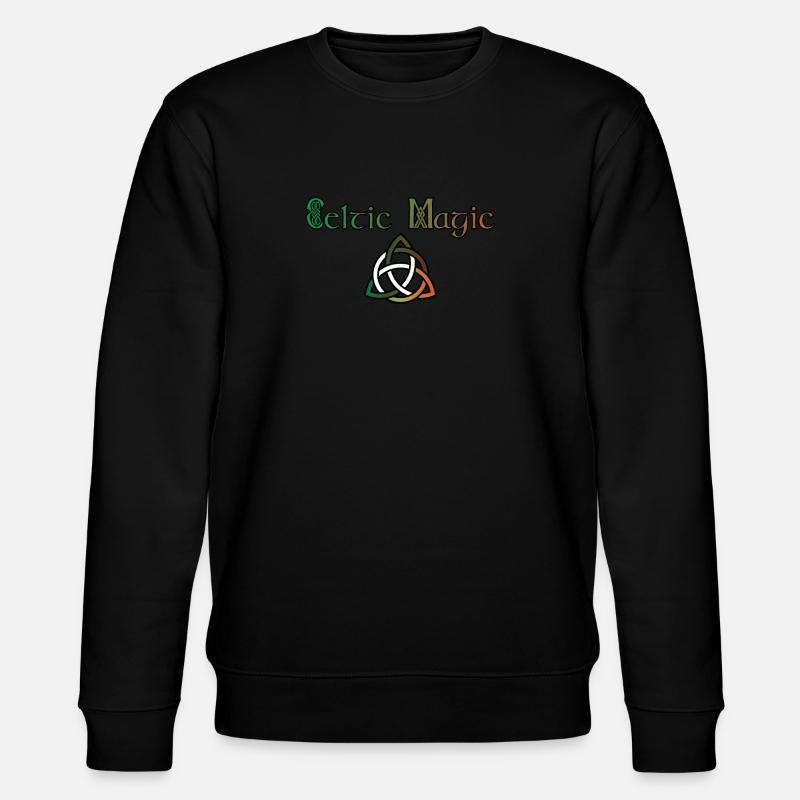 Celtic Magic - Keltische Magie - Stanley/Stella Unisex Bio-Sweatshirt CHANGER  - Schwarz