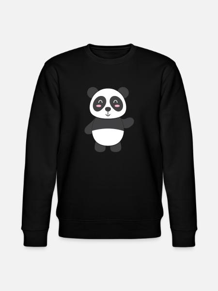 Panda - to design yourself - Stanley/Stella CHANGER Unisex Organic Sweatshirt - black