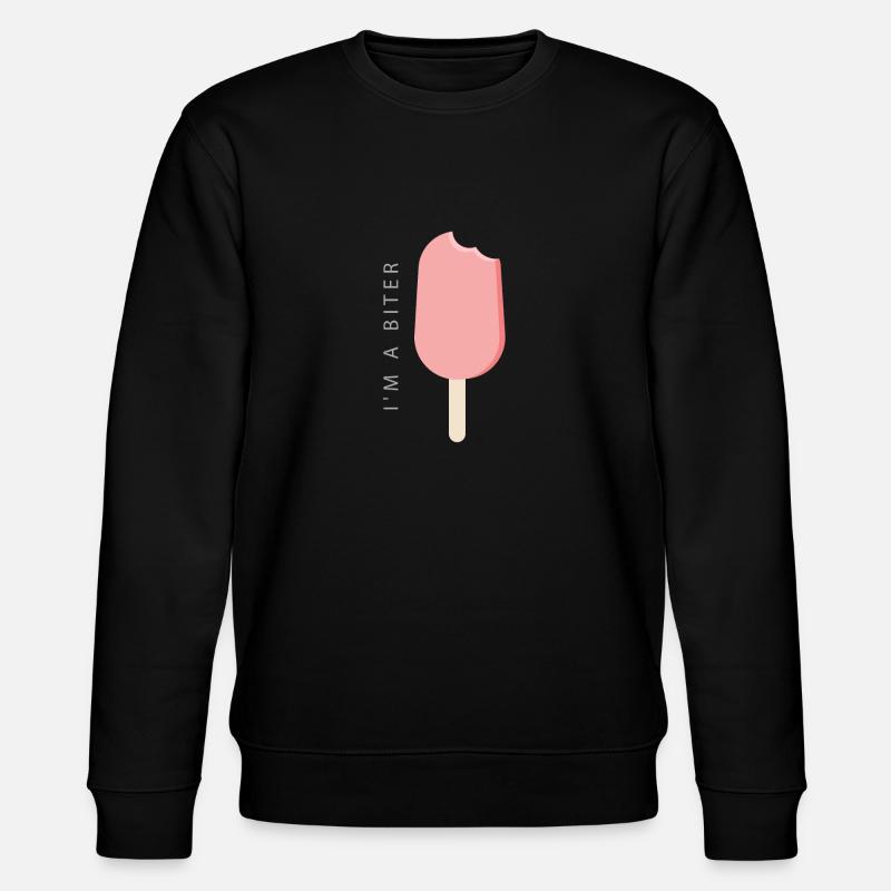 I'm a Biter Popsicles red - Sweat bio CHANGER Stanley/Stella Unisexe - noir
