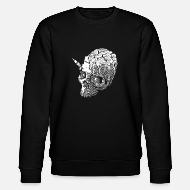 Skull - Sweat bio CHANGER Stanley/Stella Unisexe - noir