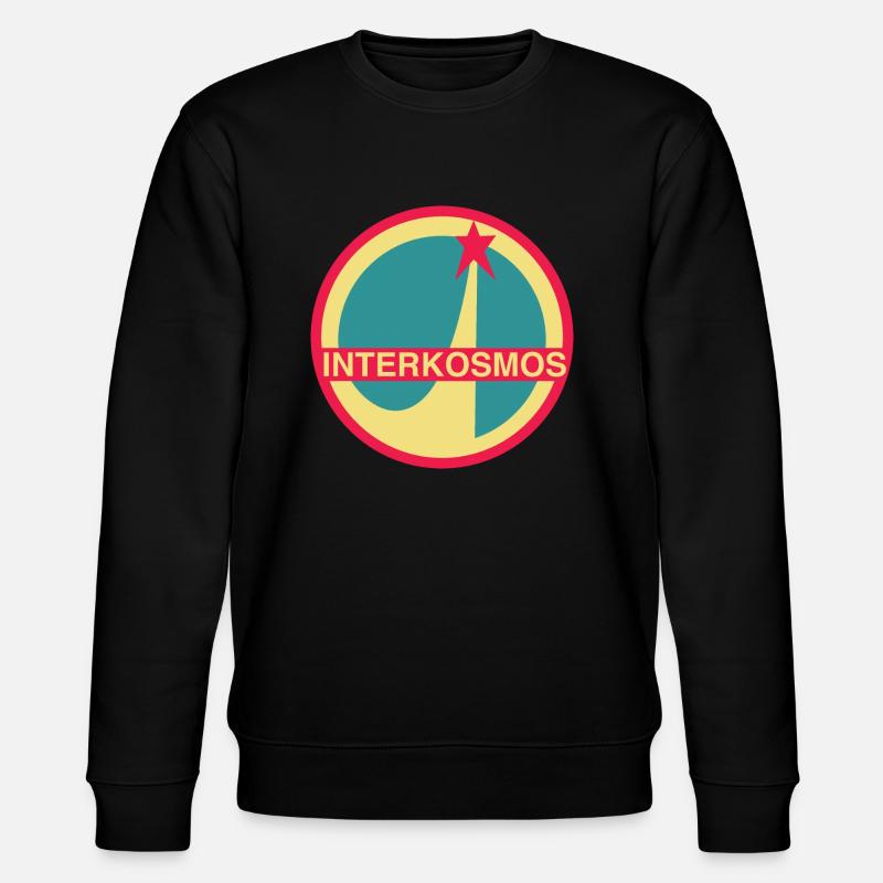 Interkosmos NASA Logo - Stanley/Stella Unisex Bio-Sweatshirt CHANGER  - Schwarz