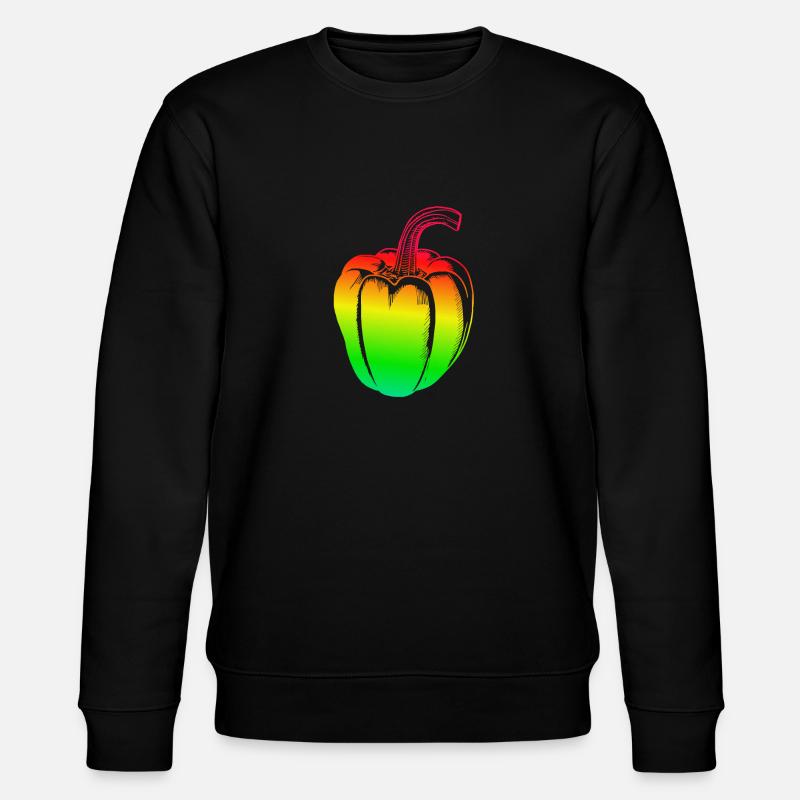 3 in 1 pepper - Stanley/Stella CHANGER Unisex Organic Sweatshirt - black