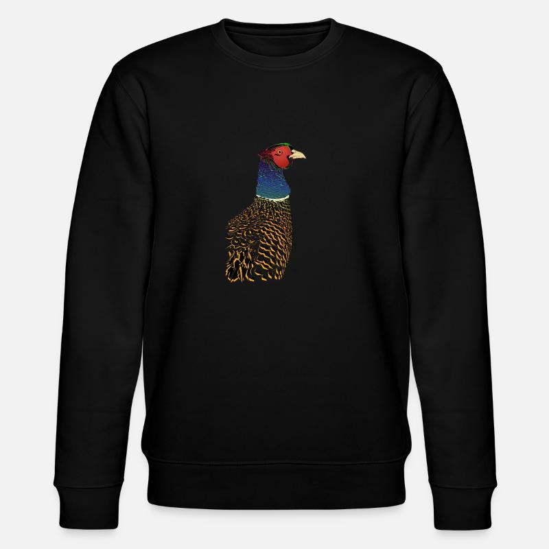 Phenominal Pheasant - Stanley/Stella CHANGER Unisex Organic Sweatshirt - black
