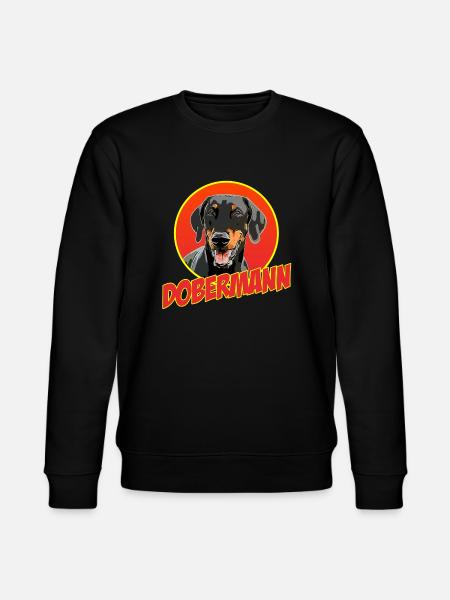 Doberman Pinscher - Sweat bio CHANGER Stanley/Stella Unisexe - noir