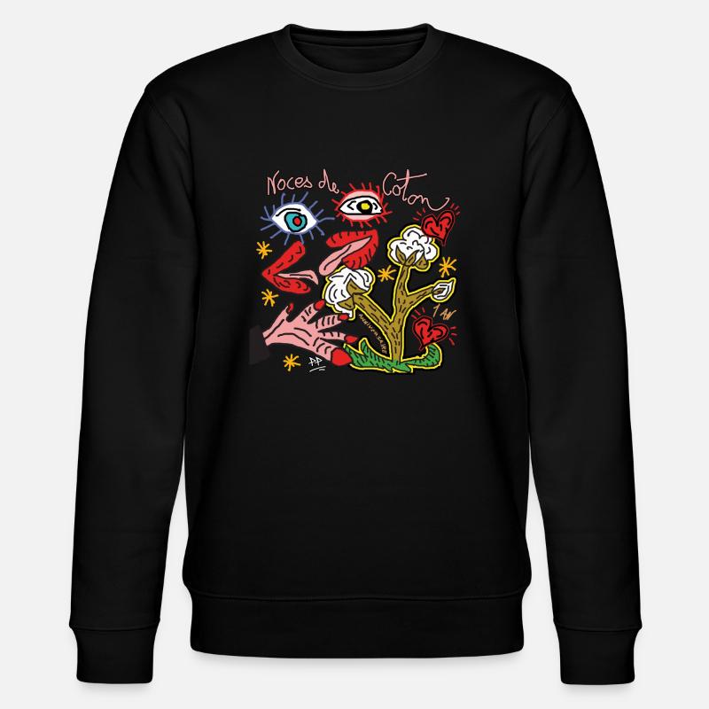 coton - Sweat bio CHANGER Stanley/Stella Unisexe - noir