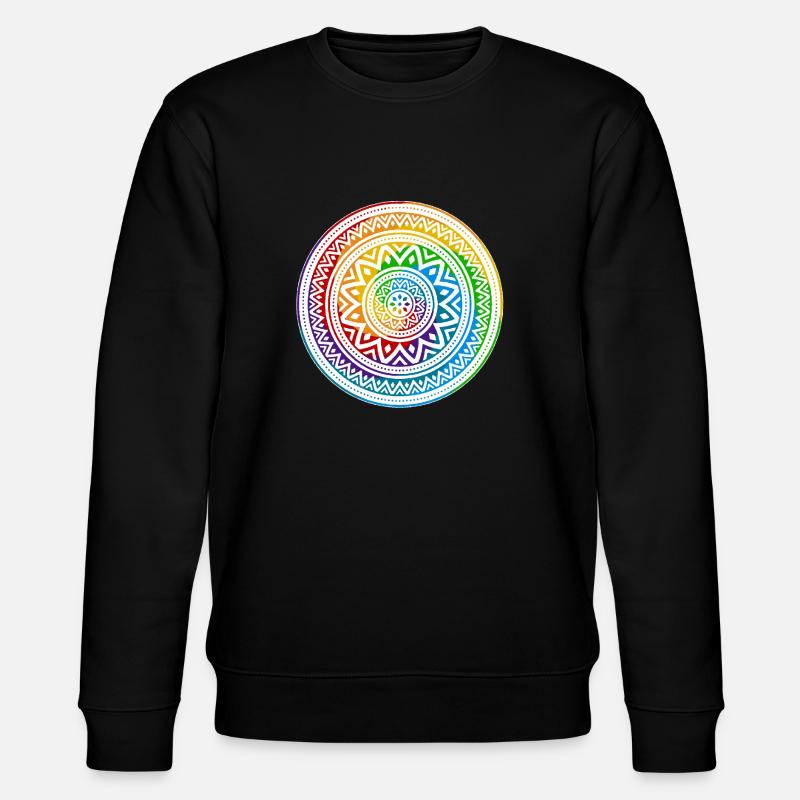 Mandala - Ying Yang - Sweat bio CHANGER Stanley/Stella Unisexe - noir
