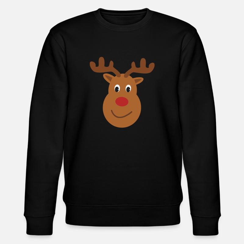 Rudolf - Stanley/Stella Unisex Bio-Sweatshirt CHANGER  - Schwarz