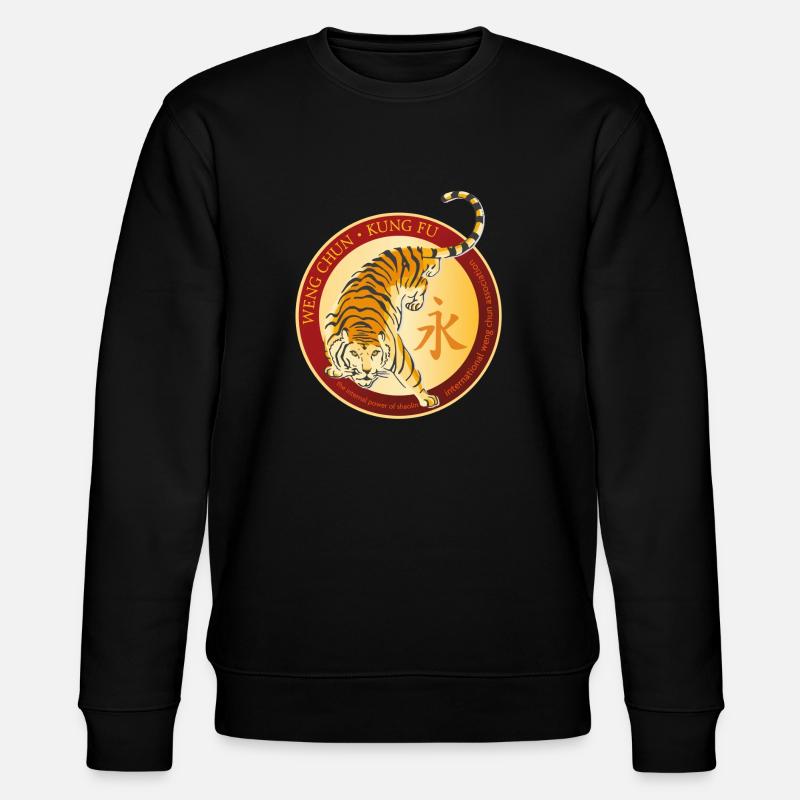 WengChunMH Logo 2 - Stanley/Stella CHANGER Unisex Organic Sweatshirt - black