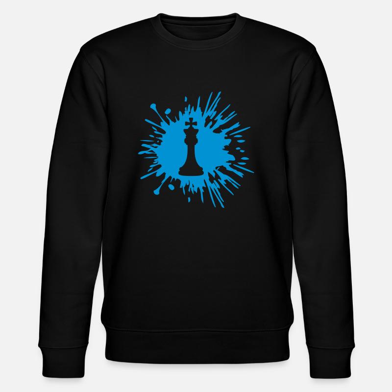 Les taches de peinture d’échecs - Sweat bio CHANGER Stanley/Stella Unisexe - noir