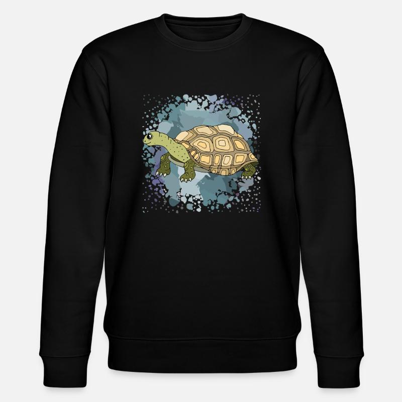 Tortue - Sweat bio CHANGER Stanley/Stella Unisexe - noir