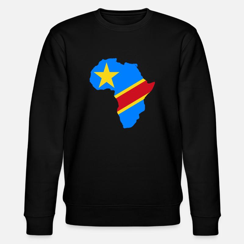 Congo RDC - Sweat bio CHANGER Stanley/Stella Unisexe - noir