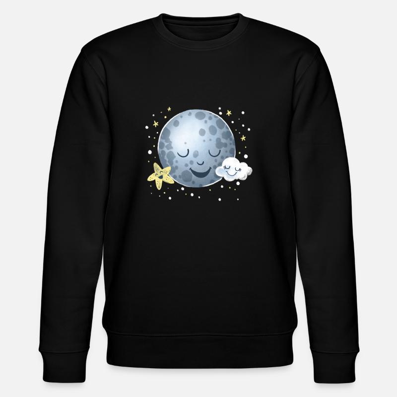 La Lune et les étoiles - Sweat bio CHANGER Stanley/Stella Unisexe - noir
