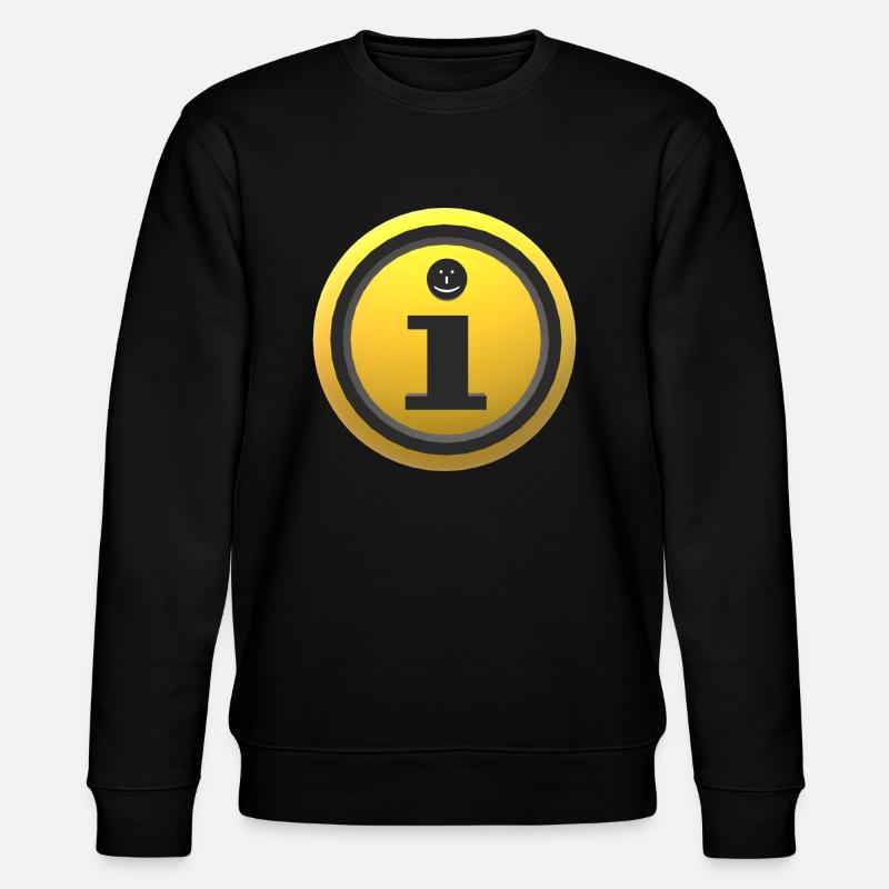 3D Information - Stanley/Stella Unisex Bio-Sweatshirt CHANGER  - Schwarz