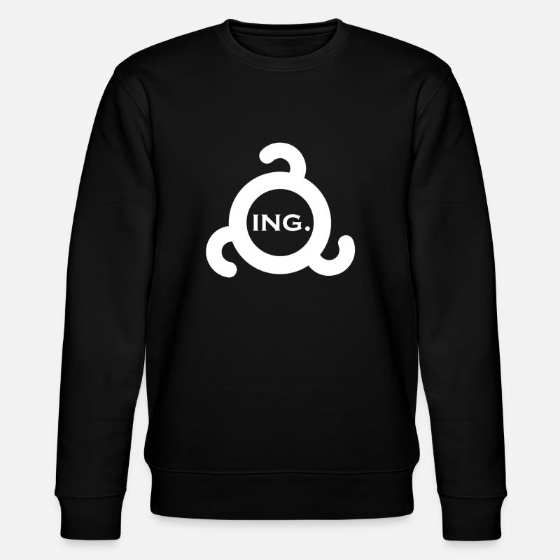 ing. Ingush white - Sweat bio CHANGER Stanley/Stella Unisexe - noir