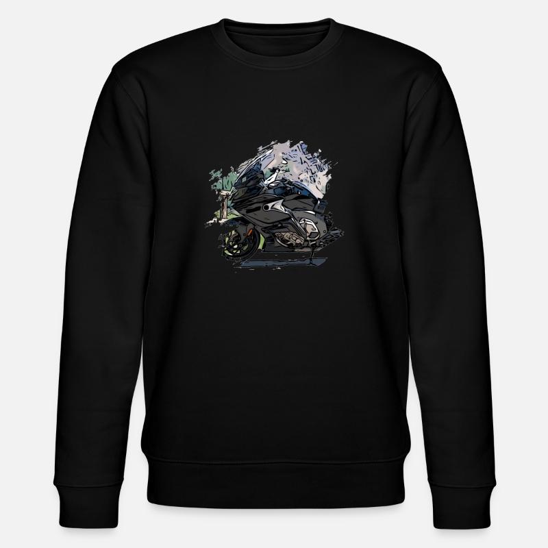 Moto de voyage - Sweat bio CHANGER Stanley/Stella Unisexe - noir