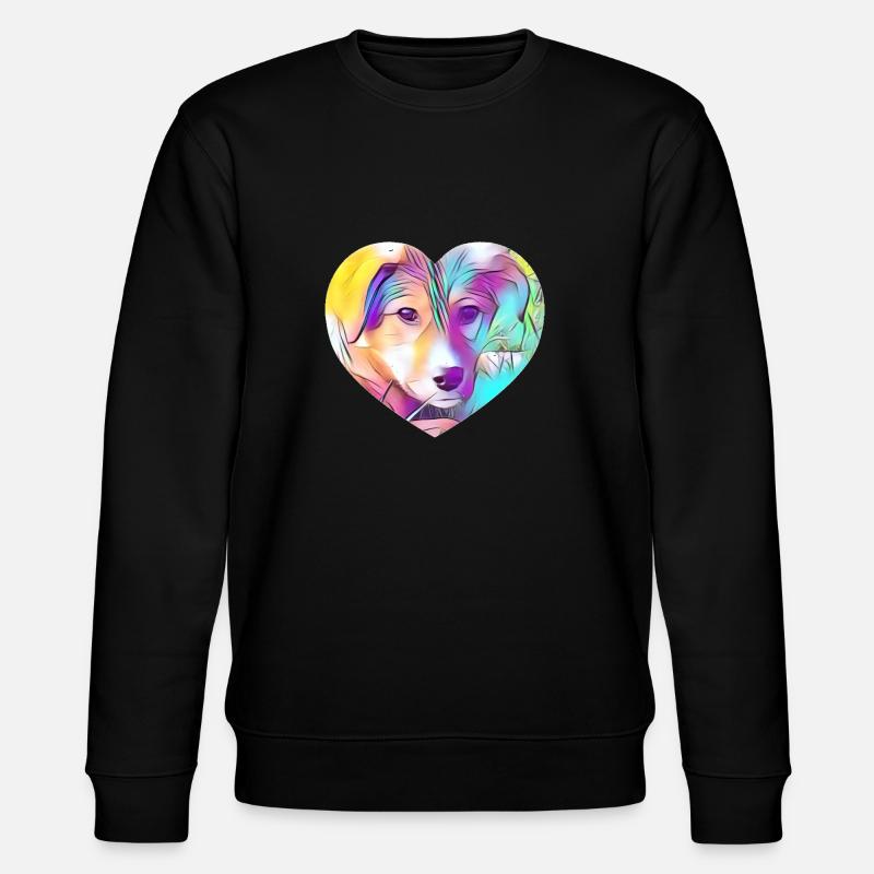 Chien - Sweat bio CHANGER Stanley/Stella Unisexe - noir