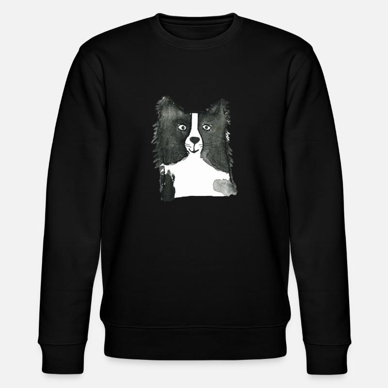 Border Collie - Sweat bio CHANGER Stanley/Stella Unisexe - noir