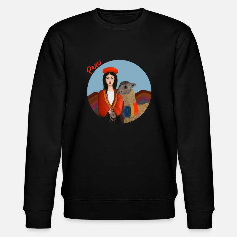 Apapucharse - Pérou - Sweat bio CHANGER Stanley/Stella Unisexe - noir