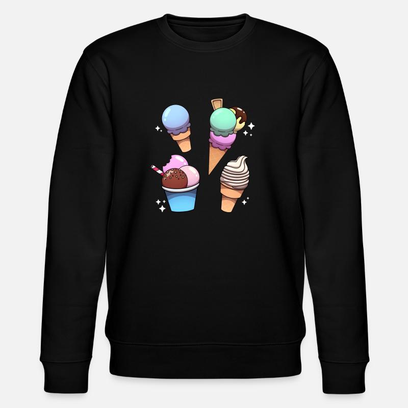 Eis - Stanley/Stella Unisex Bio-Sweatshirt CHANGER  - Schwarz