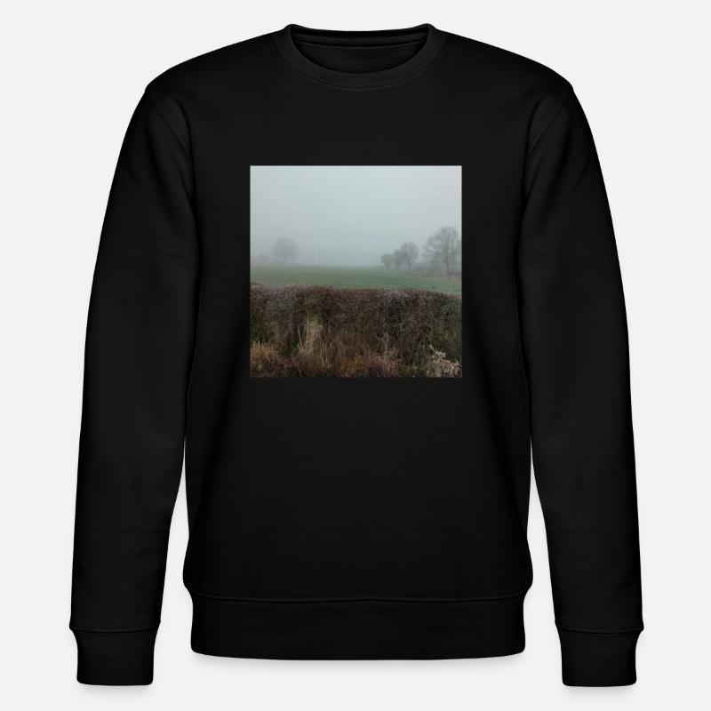 Nebel - Stanley/Stella Unisex Bio-Sweatshirt CHANGER  - Schwarz