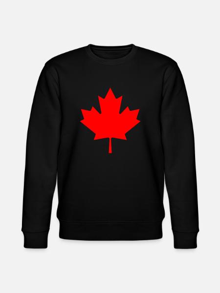 Maple Leaf Canada - Stanley/Stella CHANGER Unisex Organic Sweatshirt - black